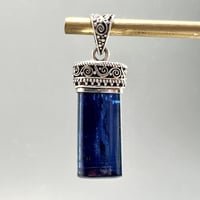 ネパール産ヒマラヤカイヤナイトS/V925ペンダントトップ/NEPAL Himalayan Kyanite Pendant Top