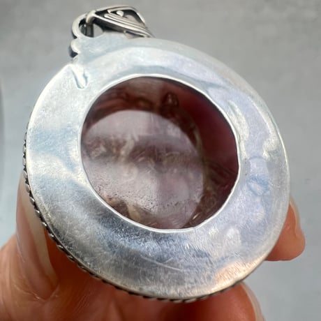 【ガウリシャンカール産】天然ヒマラヤスモーキークォーツ"ガネーシャ様"ペンダントトップ②/Gaurishankar Himalayan Smoky Quartz "Ganesha" pendant