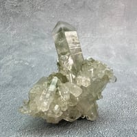 【マナスル産】クローライトイン天然ヒマラヤ水晶①/Manaslu Chlorite in Himalayan Quartz