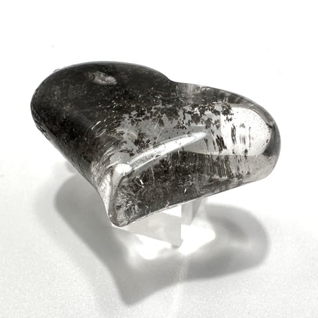 【ガネッシュヒマール産】クローライトイン天然ヒマラヤ水晶ハート型ペンダントトップ/GaneshHimal Chlorite in Himalayan Quartz Heart Pendant Top