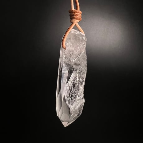 【アンナプルナ産】天然ヒマラヤ水晶ペンダント⑤/Annapurna Himalayan Quartz Pendant