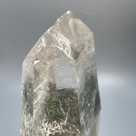 【ガネッシュヒマール産】クローライトイン天然ヒマラヤ水晶/Ganesh Himal Chlorite in Himalayan Quartz