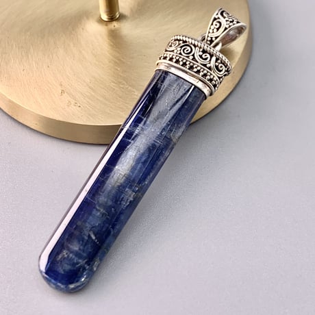 Mt.Fuji浄化🗻  ネパール産ヒマラヤカイヤナイトS/V925ペンダントトップA-2️⃣ /NEPAL Himalayan Kyanite Pendant Top
