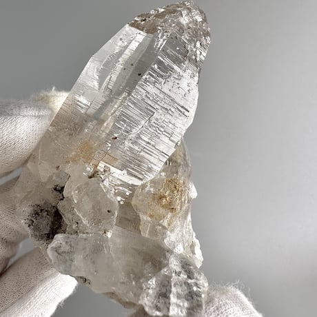 【ガネッシュヒマール産】リモナイトイン天然ヒマラヤ水晶 ポイント"PP"/Ganesh Himal Limonite in Himalayan Quartz Point