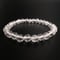 【アンナプルナ産】\"手磨き加工\"天然ヒマラヤ水晶ブレスレット6mm内径16cm/Annapurna Himalayan Quartz  Bracelet