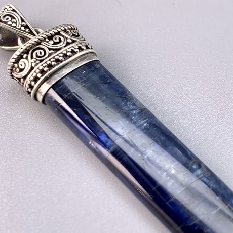 Mt.Fuji浄化🗻  ネパール産ヒマラヤカイヤナイトS/V925ペンダントトップA-2️⃣ /NEPAL Himalayan Kyanite Pendant Top