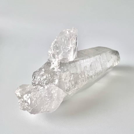 【マナスル産】クローライトイン天然ヒマラヤ水晶ポイント/Manaslu Chlorite in Himalayan Quartz Point