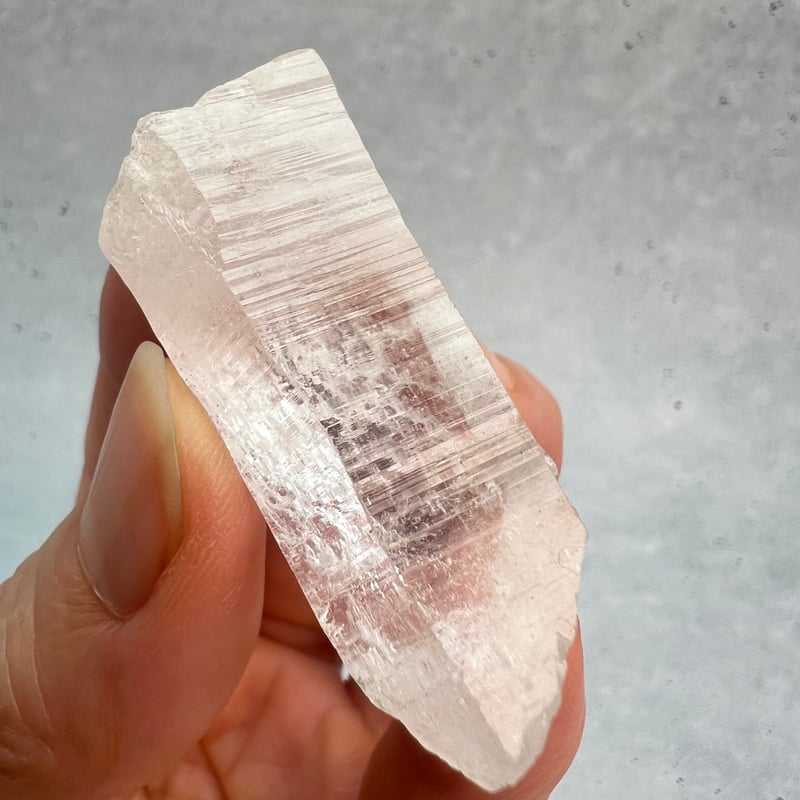 カイラス産】天然ヒマラヤ水晶バチカン付きペンダントトップ①