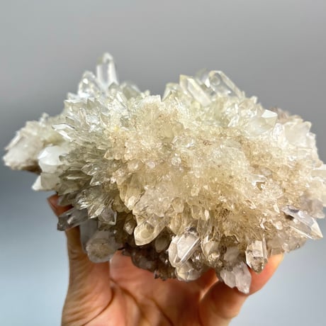 【マカルー産】天然ヒマラヤ水晶クラスター⑲/Makalu Himalayan Quartz Cluster