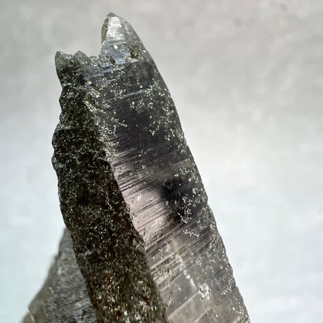 【ガネッシュヒマール産】クローライトイン天然ヒマラヤ水晶クラスター/Ganesh Himal Chlorite in Himalayan Quartz Cluster