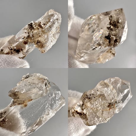 【ガネッシュヒマール産】バイオタイトイン天然ヒマラヤ水晶ミニポイント"GG"/Ganesh Himal Biotite in Himalayan Quartz Mini Point