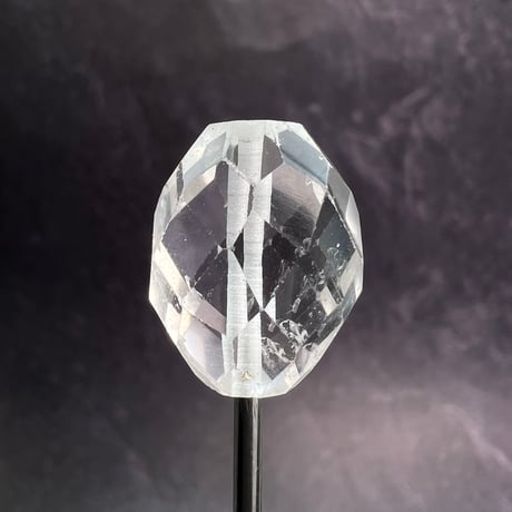 【カイラス産】天然ヒマラヤ水晶多面カットビーズ④/Kailash Himalayan Quartz Multi Cut Beads