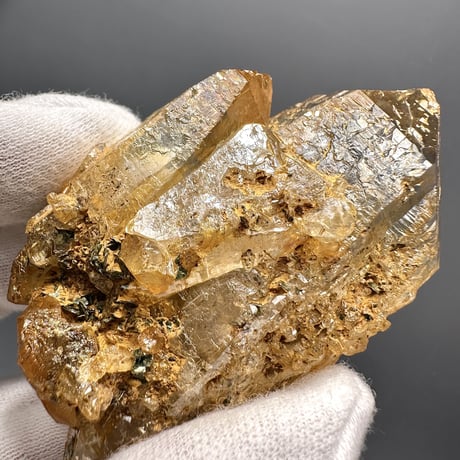 【ガネッシュヒマール産】リモナイトイン天然ヒマラヤ水晶 ⑩/Ganesh Himal Limonite in Himalayan Quartz