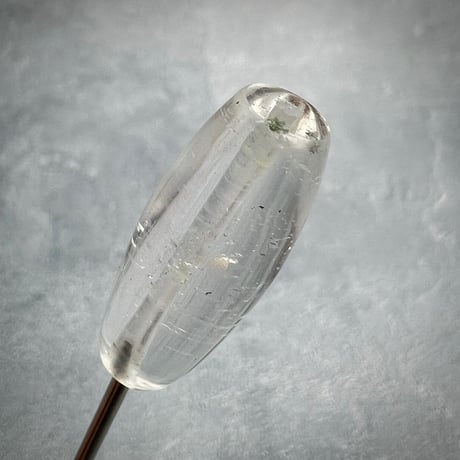 【カイラス産】天然ヒマラヤ水晶バレルビーズ②/Kailash Himalayan Quartz Barrel Beads
