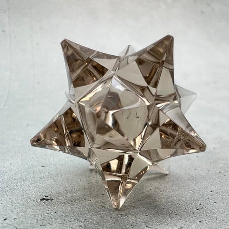 【ガウリシャンカール産】天然ヒマラヤスモーキークォーツ アステロイド⑤/Gaurishankar HimalayanSmoky Quartz "Asteroid"Super Markaba Star
