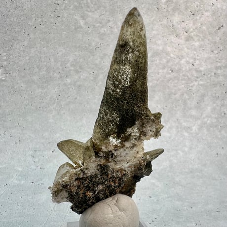 【ガネッシュヒマール産】クローライトイン天然ヒマラヤ水晶/Ganesh Himal Chlorite in Himalayan Quartz