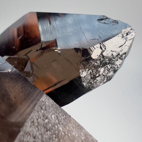 【ガウリシャンカール産】天然ヒマラヤスモーキークォーツクラスター GauriShankar Himalayan Smoky Quartz Cluster