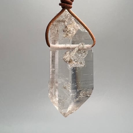 【ガネッシュヒマール産】天然ヒマラヤ水晶ペンダントトップ⑭/Ganesh Himal Natural Pendant Top