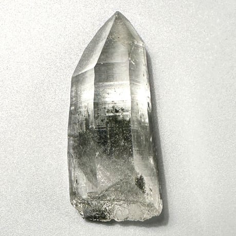 【ガネッシュヒマール産】クローライトイン天然ヒマラヤ水晶ナチュラルポイント⑤/Ganesh Himal Chlorite in Himalayan Quartz Natural Point