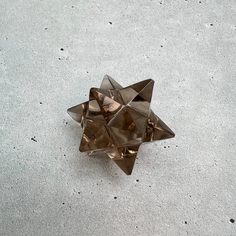 【ガウリシャンカール産】天然ヒマラヤスモーキークォーツ アステロイド④/Gaurishankar HimalayanSmoky Quartz "Asteroid"Super Markaba Star