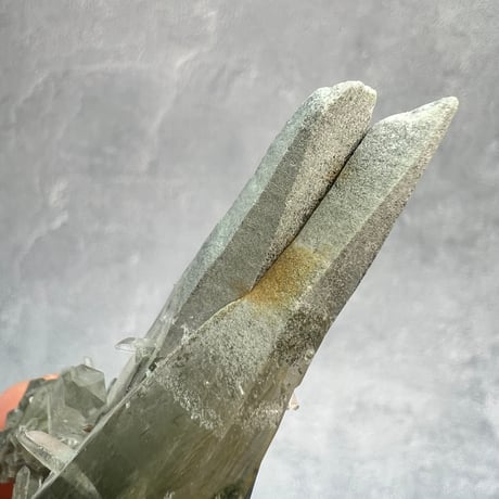 【ガネッシュヒマール産】アクチノライト&クローライトイン天然ヒマラヤ水晶/Ganesh Himal Actinorite&Chloritet in Himalayan Quartz