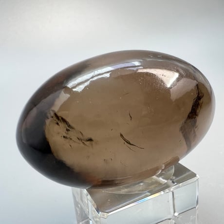 【ガウリシャンカール産】天然ヒマラヤ水晶スモーキークォーツ シヴァリンガム②/GauriShankar Himalayan Smoky Quartz ShivaLingam