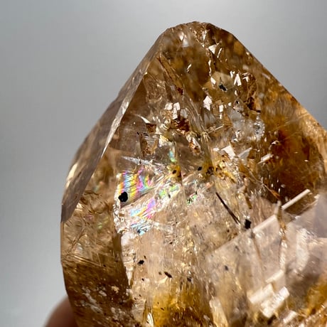 【ガネッシュヒマール産】リモナイトインヒマラヤ水晶/Ganesh Himal Limonite in Himalayan Quartz