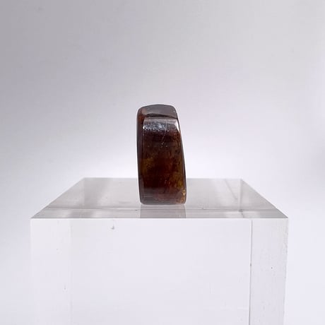 ネパール産ドラバイトトルマリン"手磨き加工"ルース①/Nepal Dravite Tourmaline loose