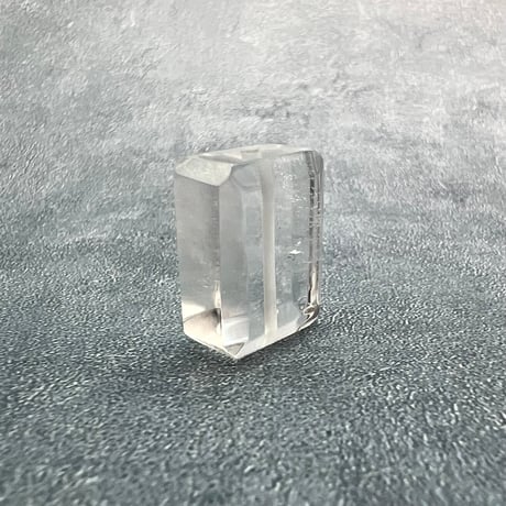 【ガネッシュヒマール産】天然ヒマラヤ水晶"手磨き加工"スクエアビーズ③/Ganesh Himal  Himalayan Quartz Square Beads
