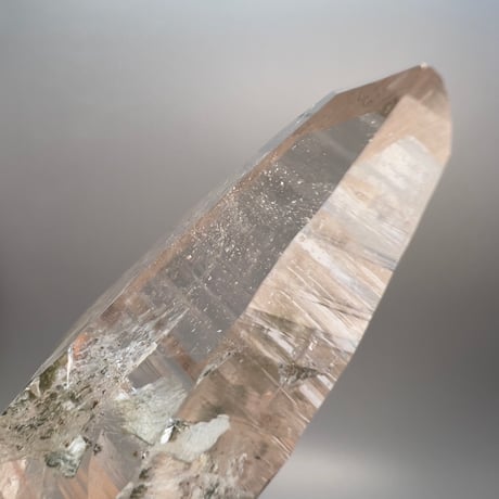 【ガネッシュヒマール産】クローライトイン天然ヒマラヤ水晶/Ganesh Himal Chlorite in Himalayan Quartz