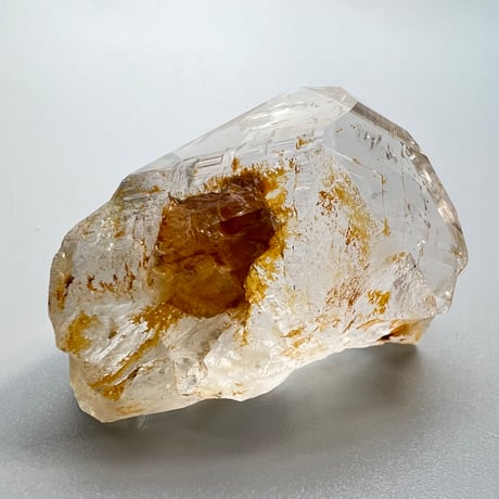 【ガネッシュヒマール産】リモナイトイン天然ヒマラヤ水晶/Ganesh Himal Limonite in Himalayan Quartz