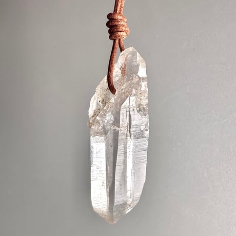 【ガネッシュヒマール産】天然ヒマラヤ水晶ペンダント/GaneshHimal Natural Pendant