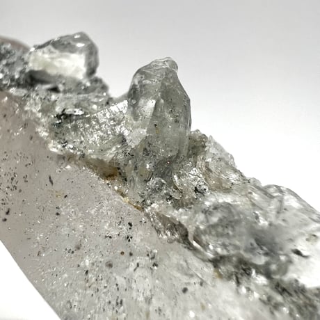 【マナスル産】クローライトイン天然ヒマラヤ水晶ポイント/Manaslu Chlorite in Himalayan Quartz Point