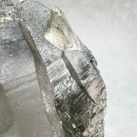 【ガネッシュヒマール産】クローライトイン天然ヒマラヤ水晶/Ganesh Himal Chlorite in Himalayan Quartz