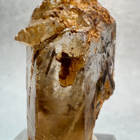 【ガネッシュヒマール産】バイオタイトイン天然ヒマラヤ水晶/Ganesh Himal Biotite in Himalayan Quartz