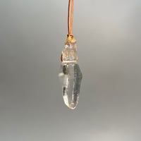 【ガネッシュヒマール産】天然ヒマラヤ水晶ペンダントトップ⑫/Ganesh Himal Natural Pendant Top
