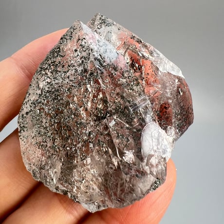 【ガネッシュヒマール産】クローライトイン天然ヒマラヤ水晶/Ganesh Himal Chlorite in Himalayan Quartz