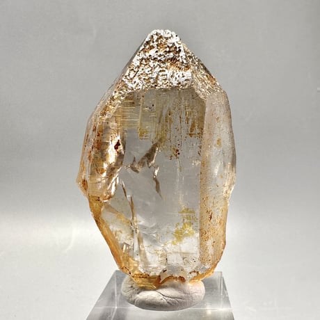 【ガネッシュヒマール産】リモナイトイン天然ヒマラヤ水晶/Ganesh Himal Limonite in Himalayan Quartz