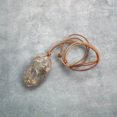 【ガネッシュヒマール産】天然ヒマラヤ水晶ペンダント④/GaneshHimal Natural Himalayan Quartz Pendant