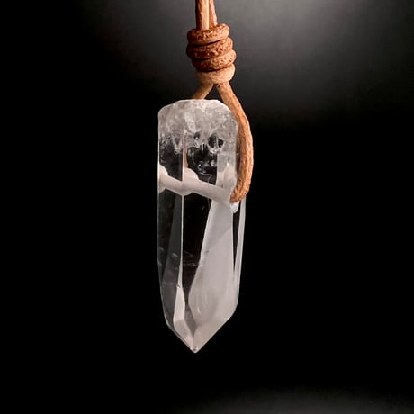 【アンナプルナ産】天然ヒマラヤ水晶ペンダント⑪/Annapurna Himalayan Quartz Pendant