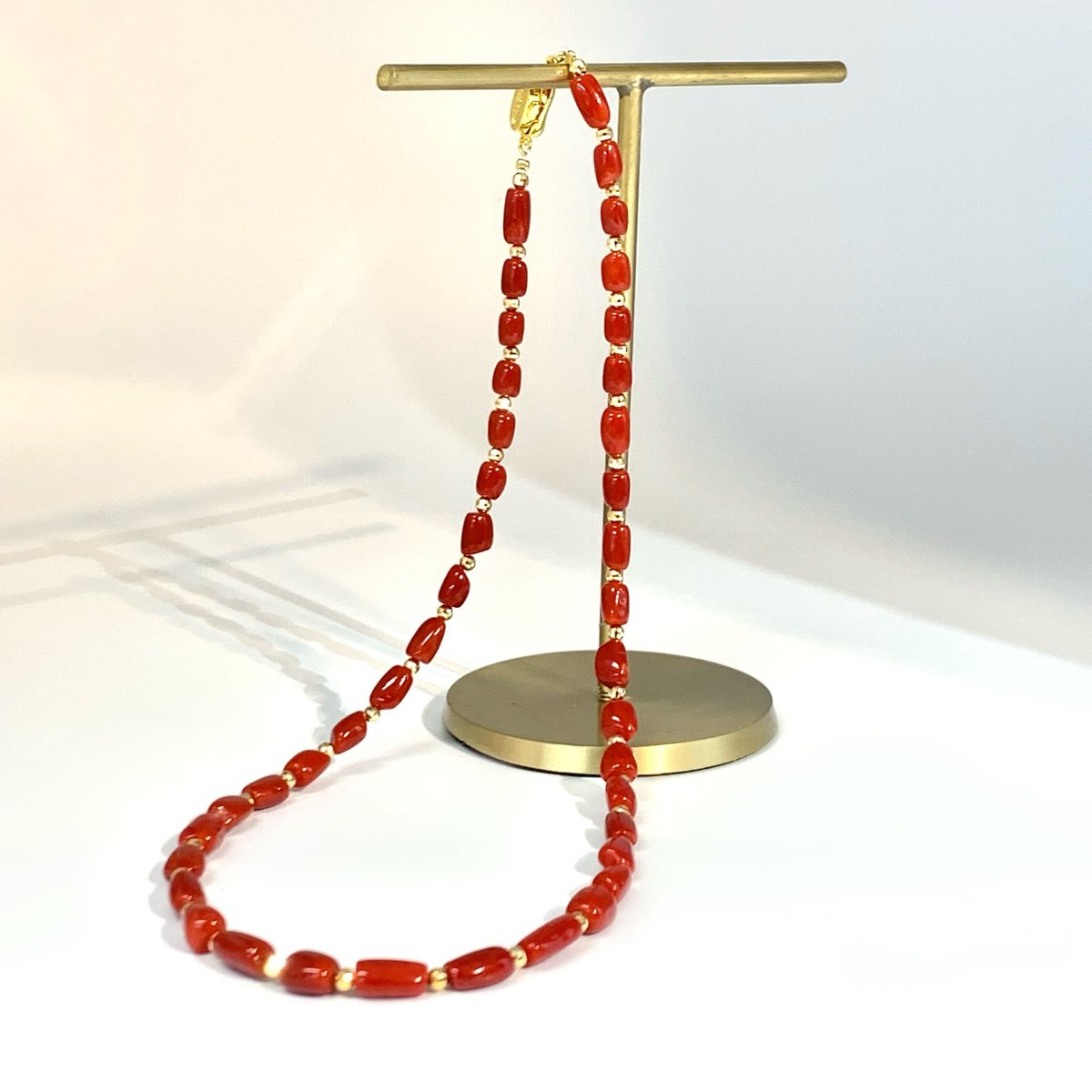 イタリア産赤珊瑚ネックレス🅰️/Red Coral Necklace | RUNTA イタリア産赤珊瑚ネックレス🅰️/Red Coral Necklace | RUNTA