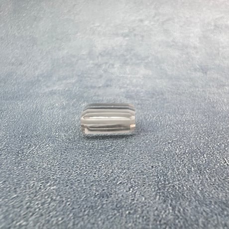 【ガウリシャンカール産】天然ヒマラヤスモーキークォーツ"手磨き加工"スクエアビーズ⑤/Gaurishankar Himalayan Smoky Quartz Square Beads