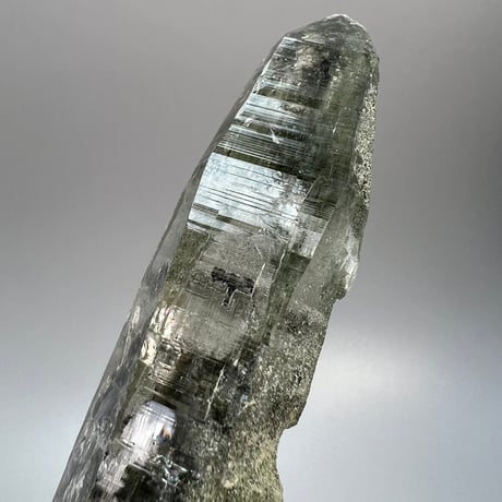 【ガネッシュヒマール産】クローライトイン天然ヒマラヤ水晶/Ganesh Himal Chlorite in Himalayan Quartz