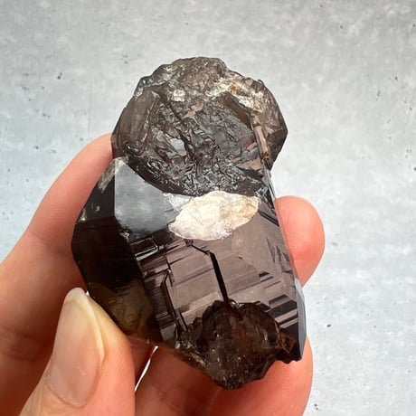 【ガウリシャンカール産】天然ヒマラヤスモーキークォーツ⑦/GauriShankar Himalayan Smoky Quartz