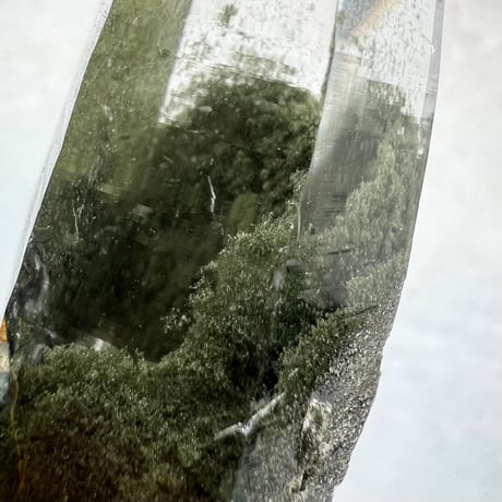 【ガネッシュヒマール産】クローライトイン天然ヒマラヤ水晶/Ganesh Himal Chlorite in Himalayan Quartz Point