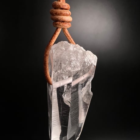 【アンナプルナ産】天然ヒマラヤ水晶ペンダント④/Annapurna Himalayan Quartz Pendant