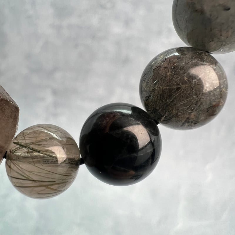 デザインブレスレット】ガネッシュヒマール産×ガウリシャンカール産