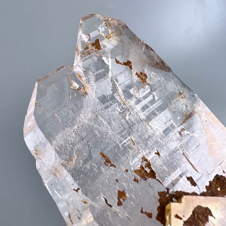 【ガネッシュヒマール産】リモナイトイン天然ヒマラヤ水晶 /Ganesh Himal Limonite in Himalayan Quartz