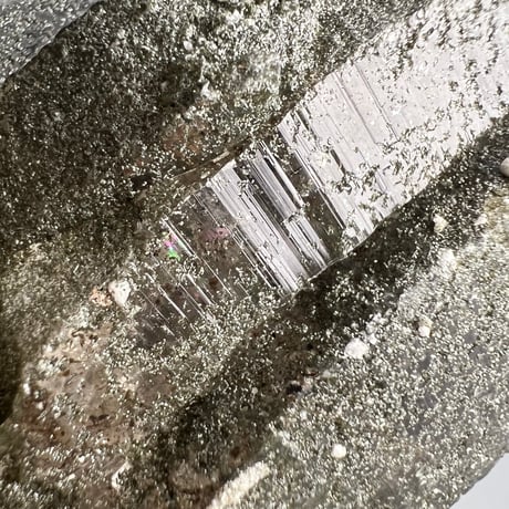 大特価【ガネッシュヒマール産】クローライトイン天然ヒマラヤ水晶/Ganesh Himal Chlorite in Himalayan Quartz