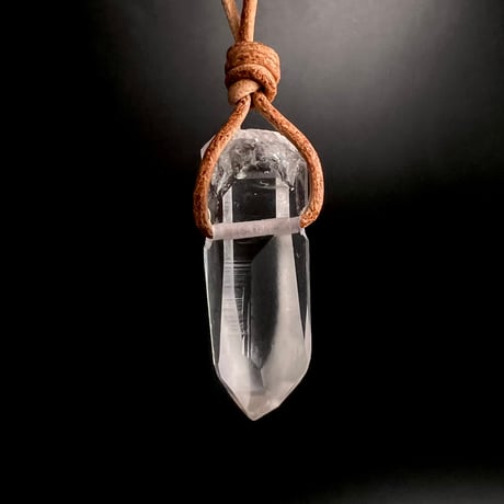 【アンナプルナ産】天然ヒマラヤ水晶ペンダント⑪/Annapurna Himalayan Quartz Pendant